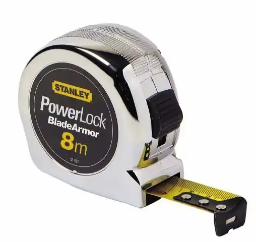 Stanley 0-33-527 Powerlock Blade Armor 8m - 25mm ruban à mesurer