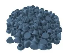 Lamello 335288 Couvertures pour Clamex Anthracite RAL 7031 90 degrés 100 Pièces