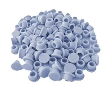 Lamello 335287 Capuchons pour Clamex Gris RAL 7040 90 degrés 100 Pièces