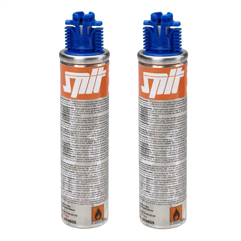 Spit Accessoires 011773 CARTOUCHE DE GAZ - PULSA 800 (2 PIÈCES)