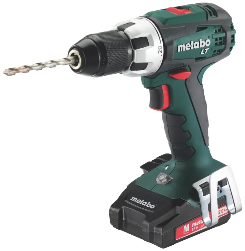 Metabo 602102530 BS18LT Compact Perceuse-visseuse sans fil 18V 2,0Ah Li-Ion