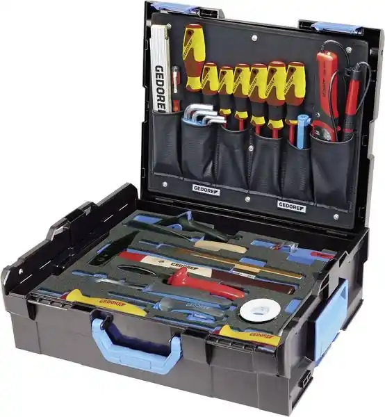 Gedore 2658208 1100-02 Assortiment d‘outils d‘électricien en L-Boxx 36 pcs