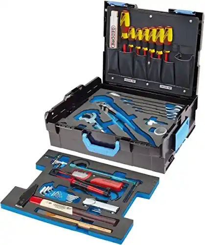 Gedore 2658216 1100-03 Assortiment d‘outils sanitaires en L-Boxx 44 pièces