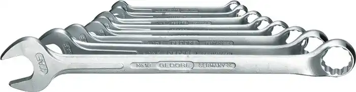 Gedore 6013300 Jeu de clés à douille 8 pièces 3/8-1" 1 B-08 A