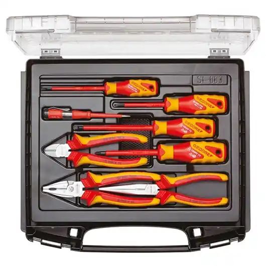 Gedore 1828045 1101-003 Jeu d‘outils VDE en I-Boxx 8 pièces