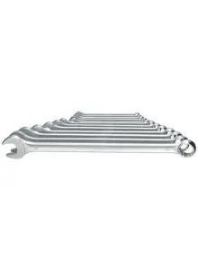 Gedore 6104880 7 Jeu de clés à anneaux, extra longues 8 pièces 8-19 mm