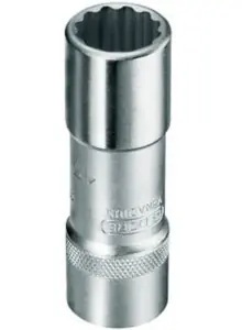Gedore 6140330 D 19 L 17 Clé à douille 1/2" longue UD Profil 17 mm