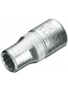 Gedore 1649574 D 20 5 Clé à douille 1/4" UD Profil 5 mm