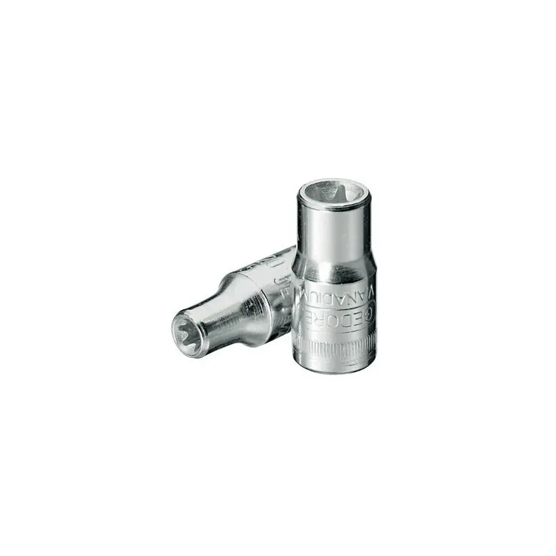 Gedore 6187720 TX 20 E6 Clé à douille 1/4" TORX E6