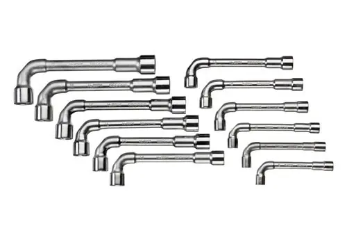 Gedore 1527312 25 PK-012 Jeu de clés à douille double 12 pièces 8-19 mm
