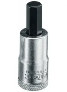 Gedore 6241360 IN 30 6 Tournevis à clé à douille 3/8" 6 mm