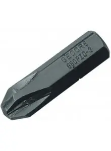 Gedore 6552790 690 PZD 1 S-010 Embouts de tournevis 1/4" PZ 1 10 pièces
