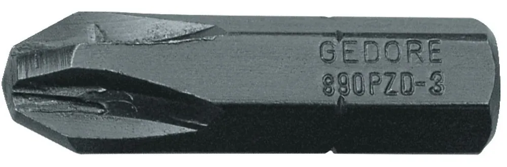 Gedore 6553410 890 PZD 3 Embout de tournevis 5/16" PZ 3