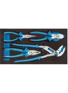 Gedore 2309025 1500 CT1-142 Kit de pinces dans le module CT en 4 parties