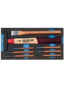 Gedore 2309041 1500 CT1-350 Jeu d‘outils à percussion dans le module CT 8 pièces
