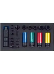 Gedore 2309092 1500 CT1-K 1900 Jeu de tournevis à chocs dans le module CT
