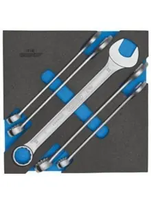 Gedore 2308886 1500 CT2-7-32 Jeu de clés à anneau en module CT 5 pièces