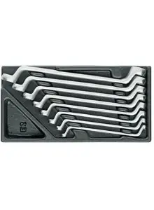 Gedore 6621190 1500 ES-2 Jeu de clés à anneaux