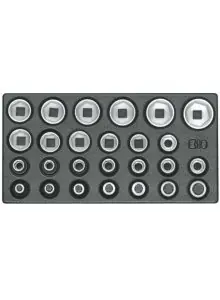 Gedore 6626580 1500 ES-19 Jeu de clés à douille 1/2".