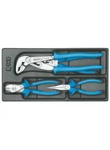 Gedore 6614650 1500 ES-145 Kit de pinces