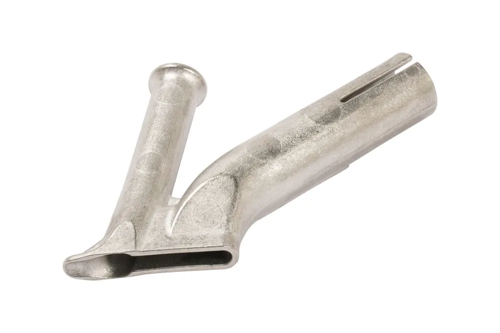 Leister 106.989 Buse de soudage à grande vitesse (ø 8.0) Profil D ø3 mm, buse de tuyau adaptée nécessaire
