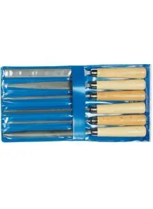 Gedore 6771910 8728 Jeu de limes à clés 6 pièces