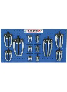 Gedore 1824007 1.18/1.19 Mur d‘outils avec 12 tirettes