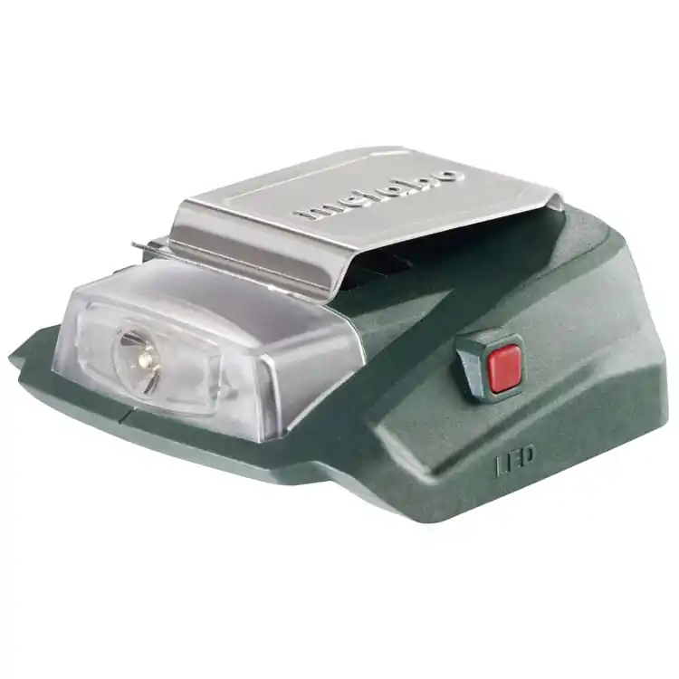 Metabo 600288000 PA 14.4-18 Adaptateur d‘alimentation Accu LED-USB