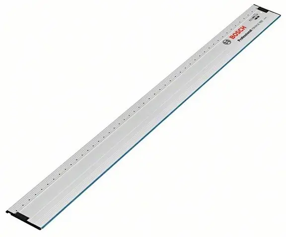 Bosch Bleu Accessoires 1600Z0003W FSN RA 32 1600 Rail de guidage avec grille à 32 trous de 1600 mm de long