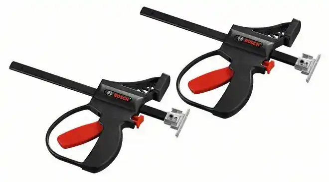 Bosch Bleu Accessoires 1600A001F8 FSN KZW Kit de serrage de rail de guidage