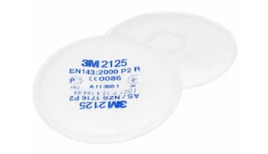 3M 1.21.30.212.50 D2125 Filtre à particules, P2 R 40 paires