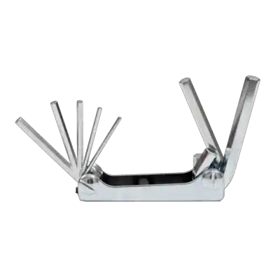 Bahco 1999M/7H Jeu de clés d‘angle, 7 pièces, chrome-vanadium