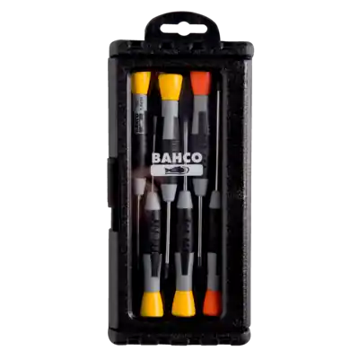 Bahco 706-1 Jeu de tournevis de précision, 6 pièces