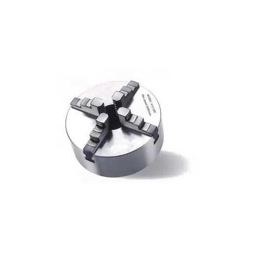 Optimum 713442812 OPD-125 Mandrin auto-centrant à 4 mors en fonte OptiChuck