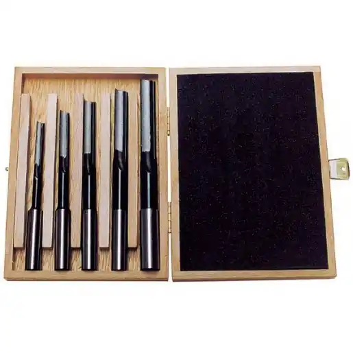 Holzkraft 715333682 Jeu de forets à long trou de 5 pièces, droit
