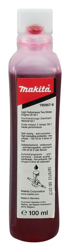 Makita Accessoires 195957-9 Huile moteur 2 temps 100ml