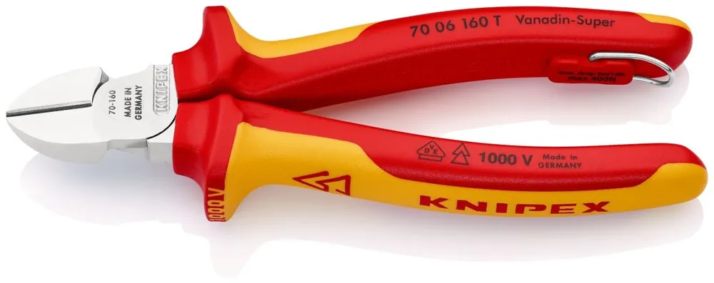 Knipex 70 06 180 AMG Couteaux diagonaux 180 mm