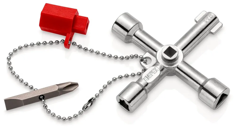 Knipex 00 11 04 001104 Clé à croisillon AMG 5/7/8+10+4-10mm