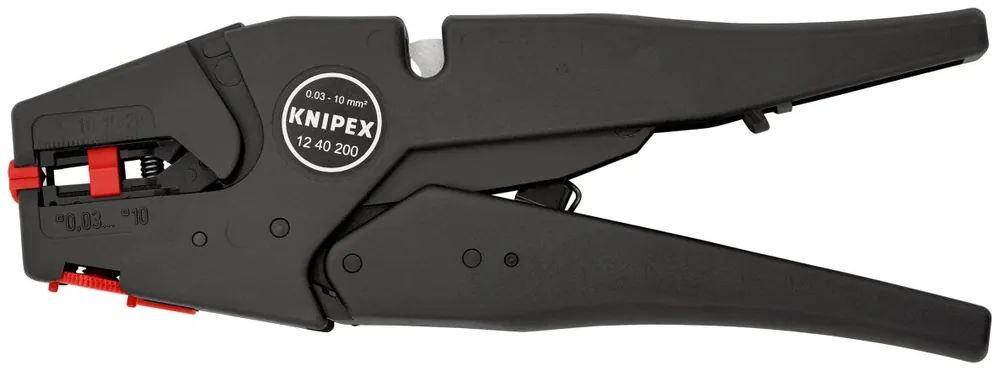 Knipex 12 42 195 1242195 Dénudeur automatique 0.03-10 mm²