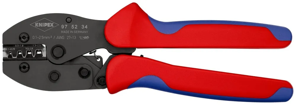 Knipex 97 52 35 SB 97 52 35 SB Pince à levier de sertissage fiche ouverte i.s.