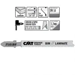 CMT JT101BIF-5 BIM Scies sauteuses HCS - Tige en forme de T - Laminé 5 pièces