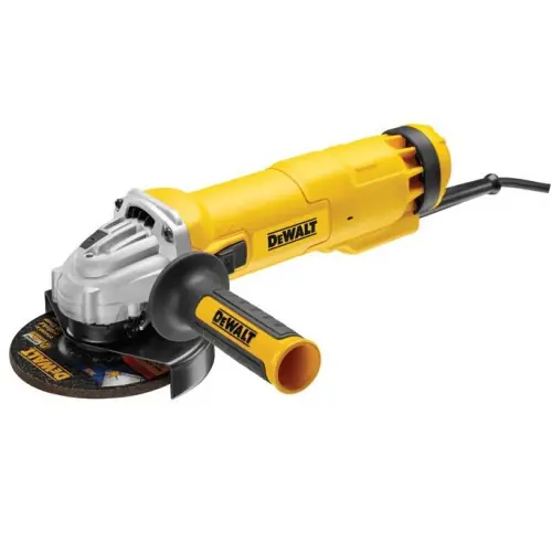 DeWalt DWE4217-QS Meuleuse d‘angle 125 mm 1200 Watt avec protection de redémarrage