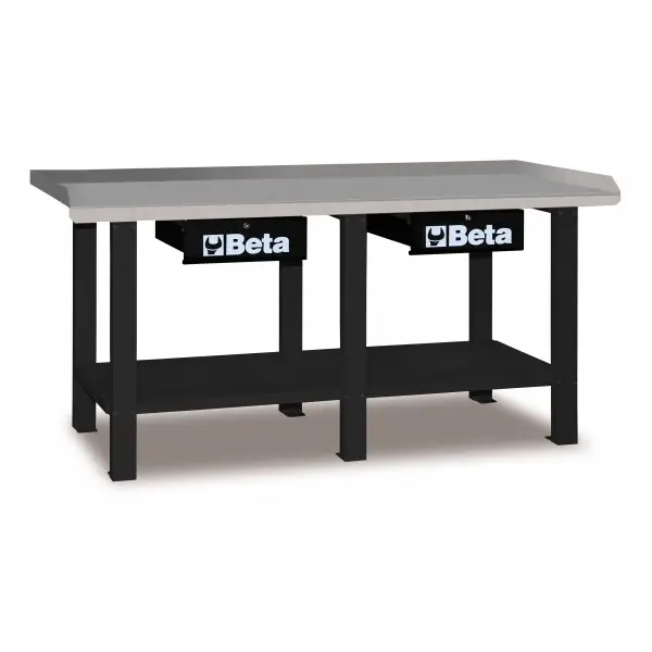 Beta 056000202 Établi C56 G 2000 mm Gris