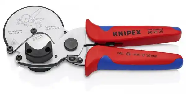 Knipex 90 25 40 902540 Coupe-tube pour tubes en plastique 26-40mm