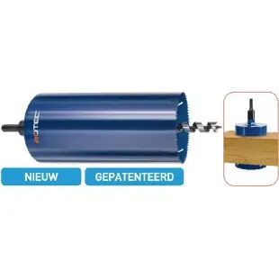 Rotec 529.3085 Foret à bois avancé 85x150mm 3-4tpi incl.foret + adaptateur 6kt