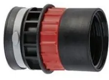 Flex-tools Accessoires 406716 Clip à bague filetée avec contrôle de l‘air secondaire 32 mm