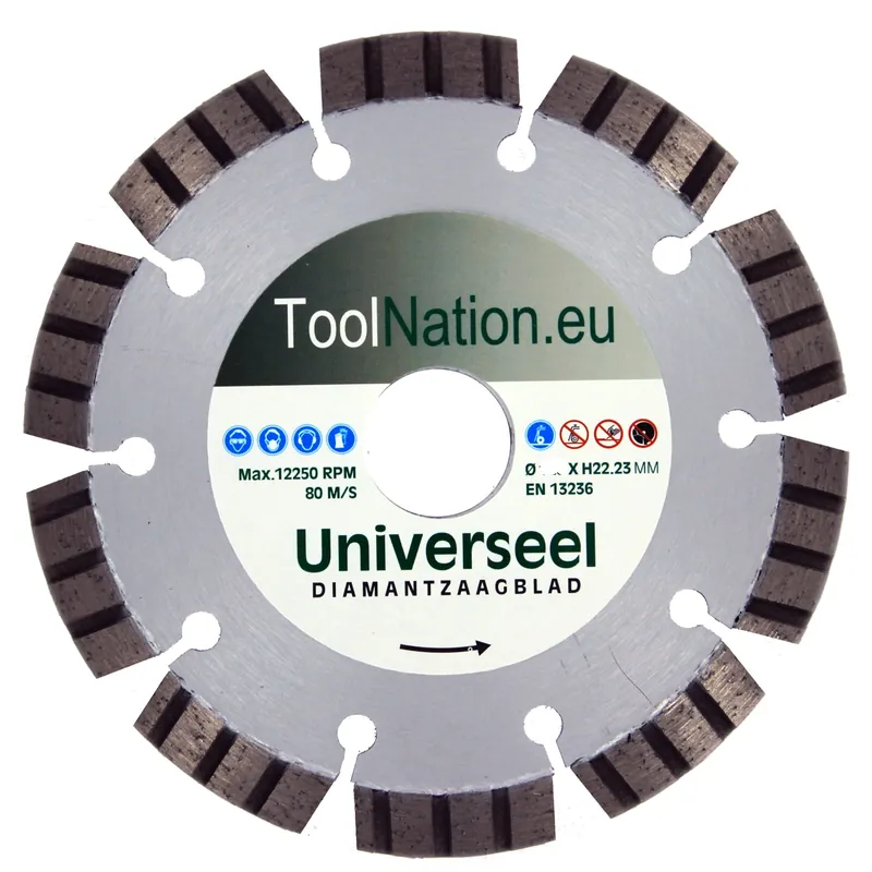 Toolnation CPEP1509TN Lame de scie diamantée 150mm UNI