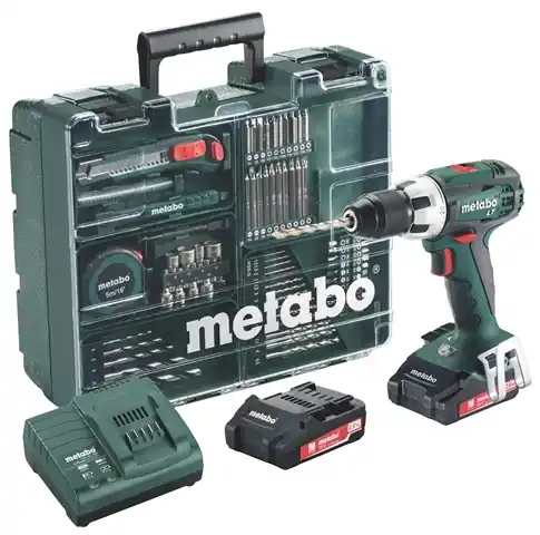 Metabo 602102600 BS18LT Set Perceuse-visseuse sans fil 18V