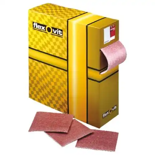 Flexovit 63642535531 P37C Rouleau de ponçage 115 mm x 25 m P1000 Mousse universelle en boîte