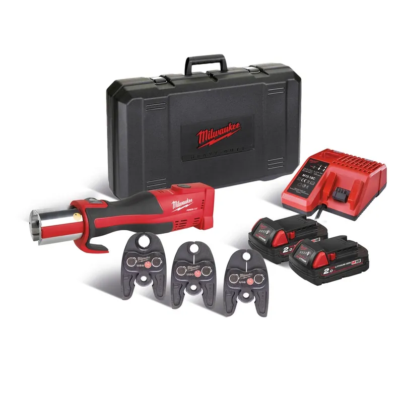 Milwaukee 4933451136 Sertisseuse BRUSHLESS FORCE LOGIC™ M18 BLHPT-202C U-SET